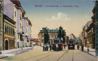 Újvidék Erzsébet square trams