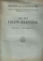 1943 Felten és Guilleaume kábel- és sodronykötélgyár Rt. üzleti jelentése; Posner