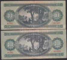 1957. 10Ft (5x) T:III