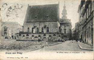 Praha Jewish town hall and school