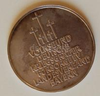 NSZK DN Hadisírgondozó Ag szolgálati érem 25g T:1/2 Díszdobozban!