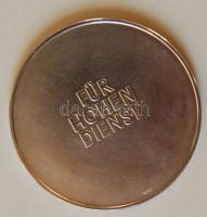 NSZK DN Hadisírgondozó Ag szolgálati érem 25g T:1/2 Díszdobozban!