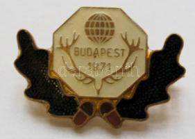 Vadászati Világkiállítás "Budapest 1971" kitűző