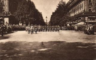 The Serbian army in Paris, 1919