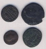 4db klf római nummi és follis T:vegyes