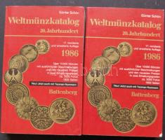 1986. Schön: Weltmünzkatalog 20. század I-II. kötet