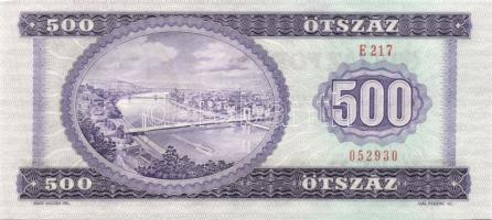 1980. 500Ft "E" betűjel T:I