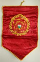 Szocialista Brigád feliratú zászló 37x24 cm