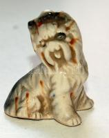 Jelzés nélküli kis porcelán kutya / Chinaware doggie without mark 4 cm