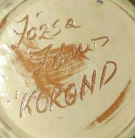 Nagyméretű Korondi padlóváza / Korond ceramic vase 48 cm