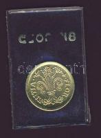 DN. Florentia / Ioannes emlékérem Au (~0.2g) T:1 eredeti csomagolásban!