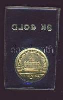 Vatikán DN. "VI. Pál Pápa" emlékérem Au (~0.2g) T:2/1 eredeti csomagolásban!