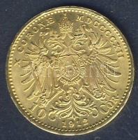 Ausztria 1912. 10K Au 3,38g T:1-