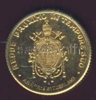 Svájc DN. "XXIII. János Pápa" emlékérem Au 1.9g T:2