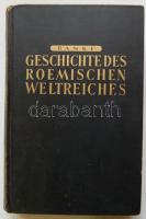 cca 1939 Ranke: Geschichte des römischen weltreiches - A római világ gazdag történelme 52 db illusztrációval, vászonkötésben, jó állapotban