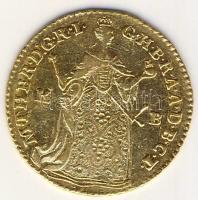 1754KB Dukát Au "Mária Terézia" (3.49g) T:2,2- /  Hungary 1754. Ducat Au "Maria Theresia" (3.49g) C:XF,VF