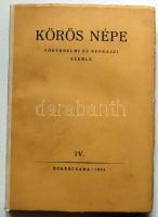 Szij Andor: Tevan Andor kiadói munkássága in Körös népe 1963