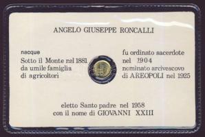 Vatikán DN. "XXIII. János pápa" Au emlékérem T:1 eredeti díszcsomagolásban!