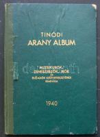 Tinódi: Arany album, lexikon művész-életrajzokkal, Muzsikusok szövetkezetének kiadása, 1940