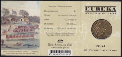 Ausztrália 2004C 1$ "Eureka Stockade 1854" T:1 tanúsítvánnyal