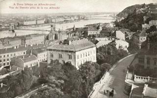 Budapest I. Albrecht úti kilátás a Dunára