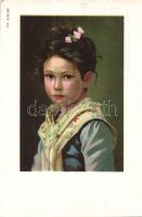 Nestlé special flour, girl litho