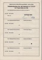 Németország 1940. "Hydrierwerke Pölitz Aktiengesellschaft" bemutatóra szóló kötvény 1000RM...