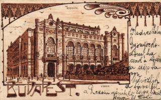 Budapest V. Vigadó litho (EB)