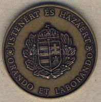 1994. "Protestáns tábori Püspökség - Istenért és Hazáért" Br emlékérem T:1