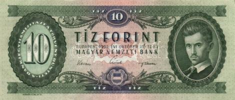 1962. 10Ft (10x) T:I-,II