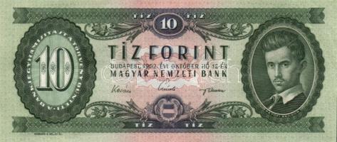 1962. 10Ft (10x) T:I-,II