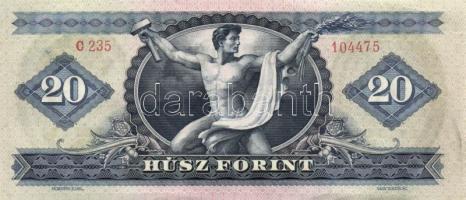 1969. 20Ft (6x) közte sorszámkövetéssel is! T:I,I-