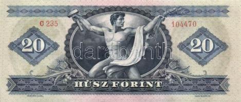 1969. 20Ft (6x) közte sorszámkövetéssel is! T:I,I-