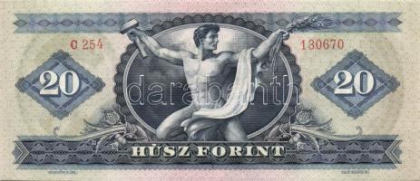 1969. 20Ft (2x) egymásutáni sorszámmal! T:I,I-