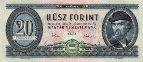1969. 20Ft (2x) T:I
