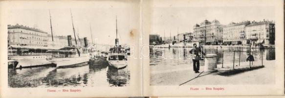 1900 Quarnero képes leporello füzet 20 képpel (nem képeslap)