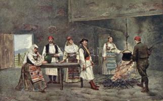 Serbian folklore, cooking