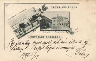 1899 Lugos with the shop of Izidor Deutsch