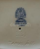 Herendi porcelán mellszobor: Széchenyi Ferenc, Tamés Ákos és benyomott Herend jelzéssel / Herend chi...