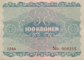 Ausztria/Osztrák-Magyar Bank 1922. 2K + 10K (2x) egymás utáni sorszámúak + 100K (2x) egymás utáni so...