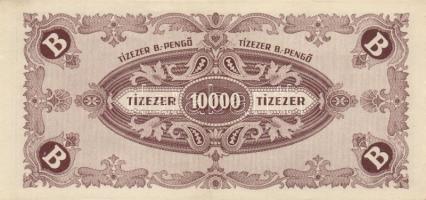 1946. 10000BP(7x) többféle színváltozat (köztük egy vágáshibás, másik eltolódott nyomatú) T:I,I-