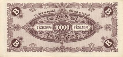 1946. 10000BP(7x) többféle színváltozat (köztük egy vágáshibás, másik eltolódott nyomatú) T:I,I-