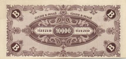 1946. 10000BP(7x) többféle színváltozat (köztük egy vágáshibás, másik eltolódott nyomatú) T:I,I-