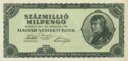 1946. 100.000.000MP (10x) többféle színvariáns közte T:I,I-