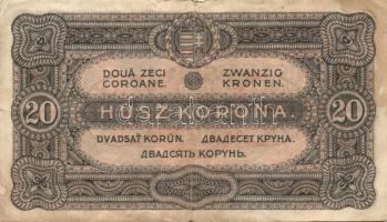 1920. 2K (4x) "2aa" és "2ab csillaggal" + 10K + 20K sorszámok közt pont, 4mmm so...