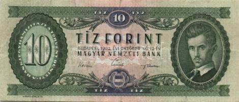 1962. 10Ft (4x) T:I,II