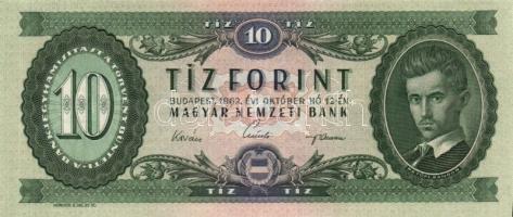 1962. 10Ft (4x) T:I,II