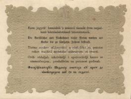 1848. 10Ft "Kossuth bankó" T:II hajtatlan de restaurált!