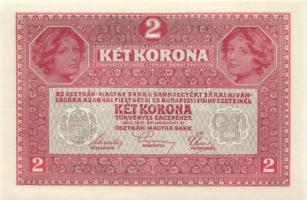 1917. 2K (4x) vízszintes "Deutschösterreich" fny.-sal, egymásutáni sorszámokkal T:I-