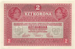 1917. 2K (5x) vízszintes "Deutschösterreich" fny.-sal, egymásutáni sorszámokkal T:I-